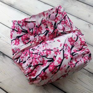 Cherry Blossom Cover Diaper