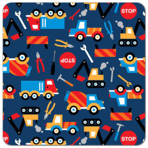Trucks and Tools Cloth Diaper
